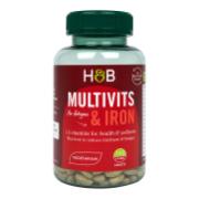 Holland & Barrett Multivitamins & Iron 240 Tablets
